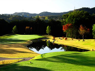 オリムピックナショナルＧＣ ＷＥＳＴ ゴルフ場 コース写真