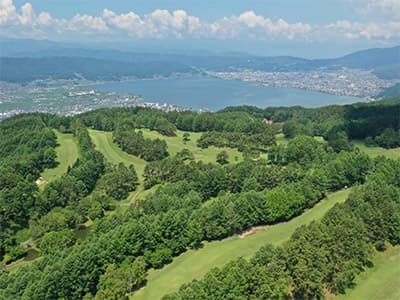 諏訪湖カントリークラブ ゴルフ場 コース写真