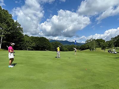 水上高原ゴルフコース　スカイ・フォレストコース ゴルフ場 コース写真