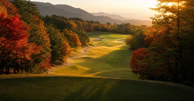 兵庫の秋ゴルフ場おすすめランキング5選!六甲山・有馬の紅葉絶景コースと料金を徹底比較【2026年秋版】 アイキャッチ